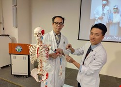 機器扯斷手臂 移工休克命危 中國附醫團隊11小時搶救 斷臂再植精準接回